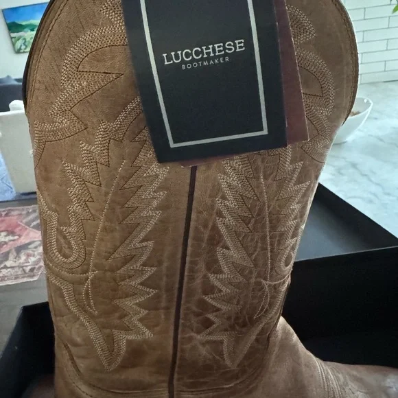 Lucchese | Shoes | Nwt Eric Church Lucchese Leather Boots  display picture 3